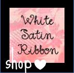 White Satin Ribbon Shop