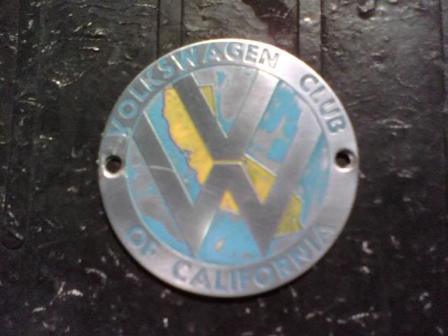 Who know's anything about this old VW Badge What's the history behind these