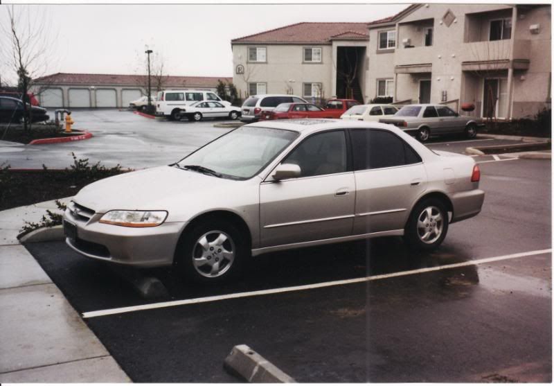 1998 Honda Accord (Sold privately) And then we had kids.