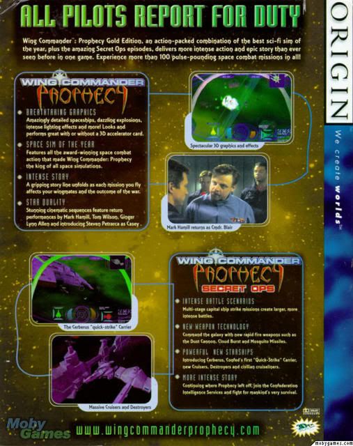 [ Wing Commander: Prophecy (Gold Edition) [SpaceSim/Movie/1999] preview 3