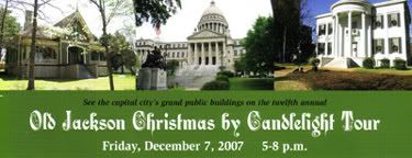 Old Jackson Christmas by Candlelight Tour