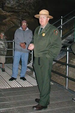 Wendell with Jewel Cave tour guide