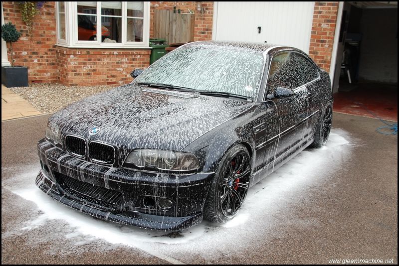 Carbon Black BMW E46 M3 Gleammachine. Detailing World Forum