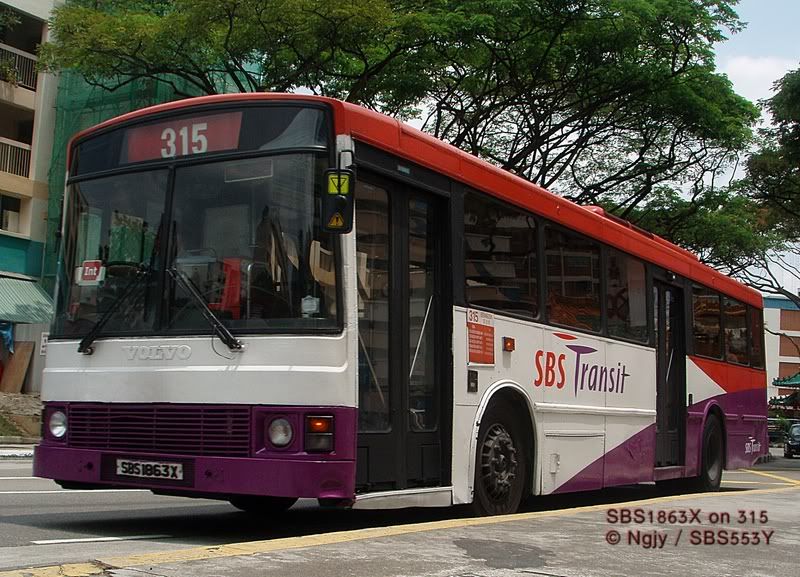 SBS1863X on Service 315