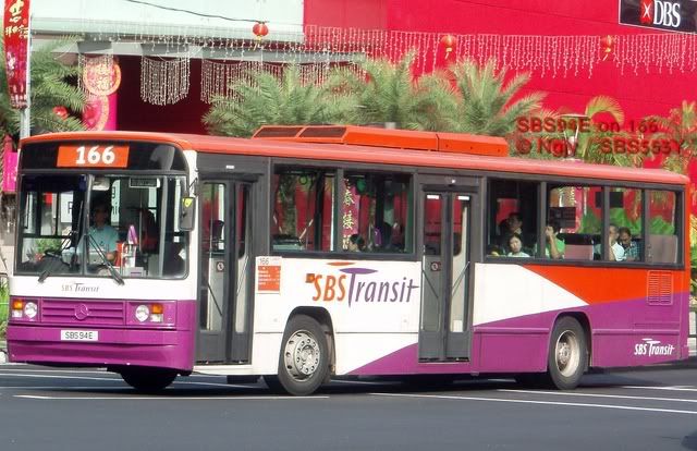 SBS94E on Service 166
