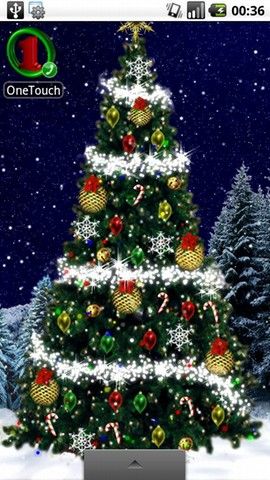 christmas tree wallpapers. Christmas Tree Live Wallpaper