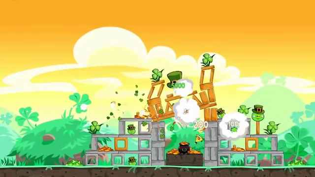 Angry Birds Seasons: Happy St. Patrick