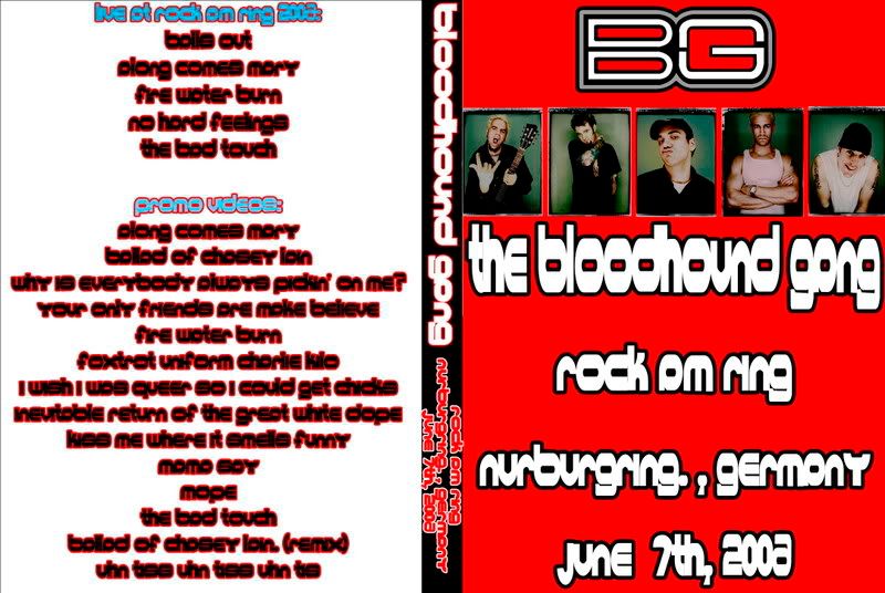 Bloodhound Gang The Bad Touch Album Cover. Bloodhoundartist group, album 