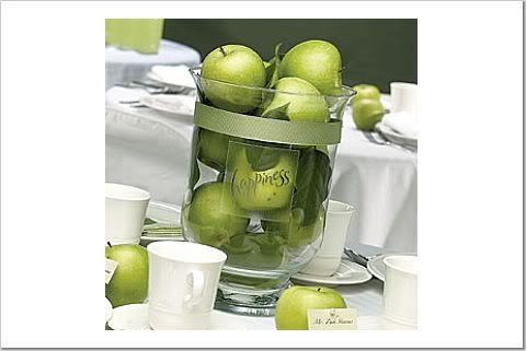 Apple centerpieces Page 2 Project Wedding Forums