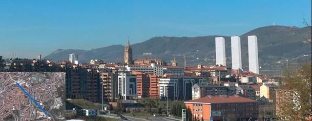 Torres trillizas de Calatrava en Oviedo