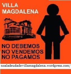 OVIEDO: Villa Magdalena, Plataforma No a la deuda de Villa Magdalena.