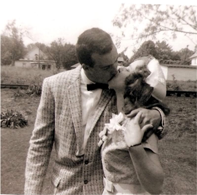Actual wedding day 1959