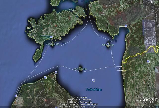 Thread: So Smallboat does a trip round Riga Bay pt 1