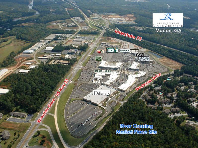 Columbus and Macon are like mirror images. Why are they described so