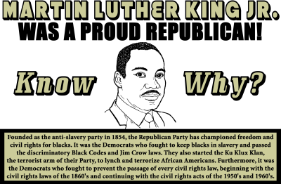 Martin Luther King Jr, Proud Republican Pictures, Images and Photos