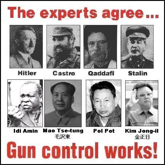 gun control works. Criminals For Gun Control .