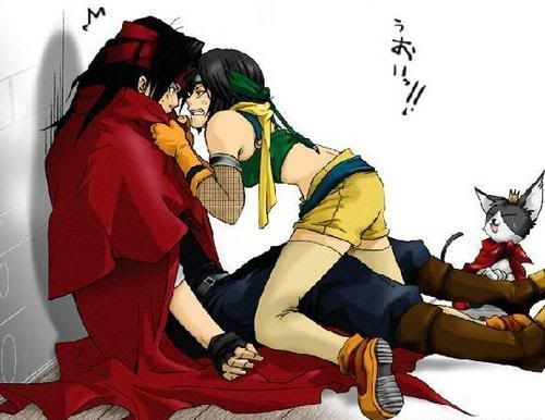 shit.jpg Yuffie and Vincent image by Orochimaru_is_love