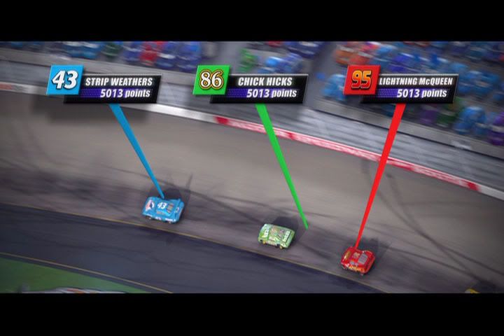 Yes, CBS, I think an animated movie does a better job of covering a race than you do.