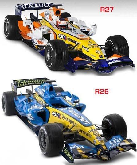 Y'know, I didn't like Renault very much before... but that light blue on the R26 looks pretty nice in comparison.
