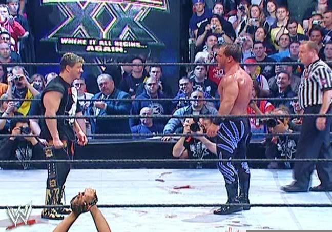 Eddie Guerrero (L) and Chris Benoit