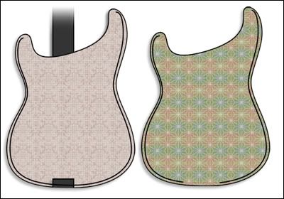 Guitar bag - sewing bag and lining