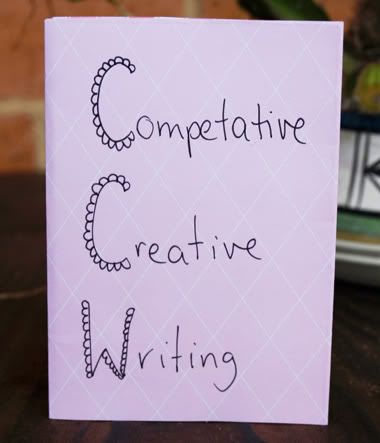 Competitive creative writing