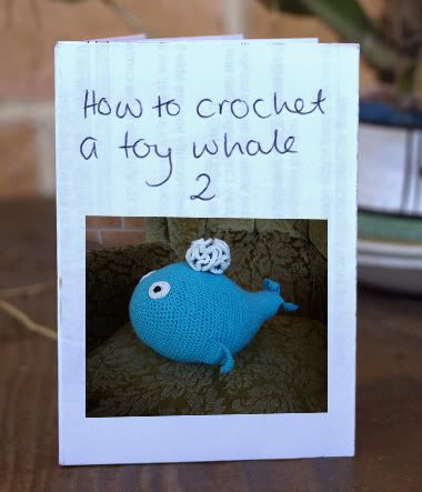 How to crochet a stuffed toy whale 2