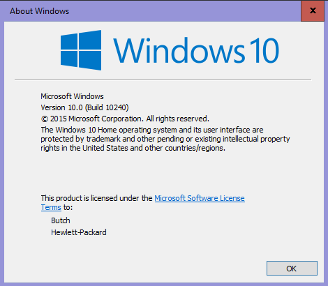 Windows-10-Build-Number