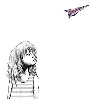 paper airplane graphic Pictures, Images and Photos