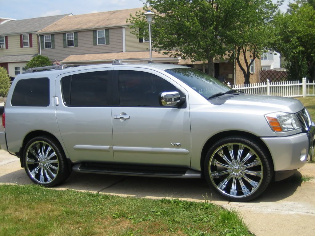 Nissan armada with 26 inch rims #7