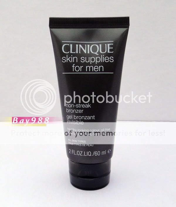 Clinique Men Non Streak Bronzer Gel Bronzant Invisible  