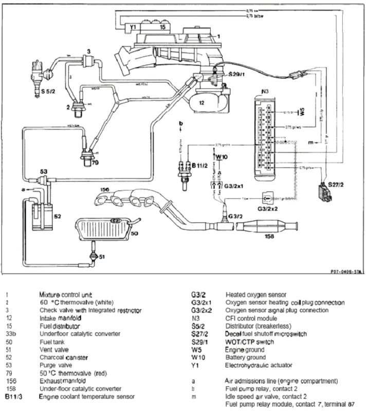 190e Diagram Mercedes Vacuum
