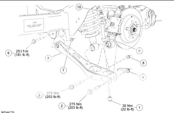2004 Ford explorer suspension diagram #5
