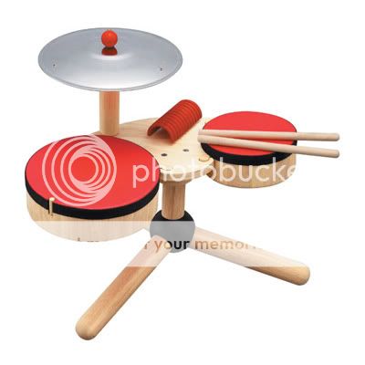   MUSICAL BAND Drum Percussion Instrument Set 3408 Preschool Music $60