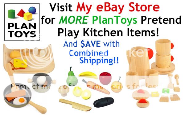   & BEVERAGE SET Wooden Pretend Play Kitchen Grocery 3432 Condiments