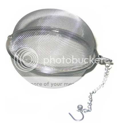 New 4 Large SS Mesh Ball, Tea Infuser Spice Ball Pot  