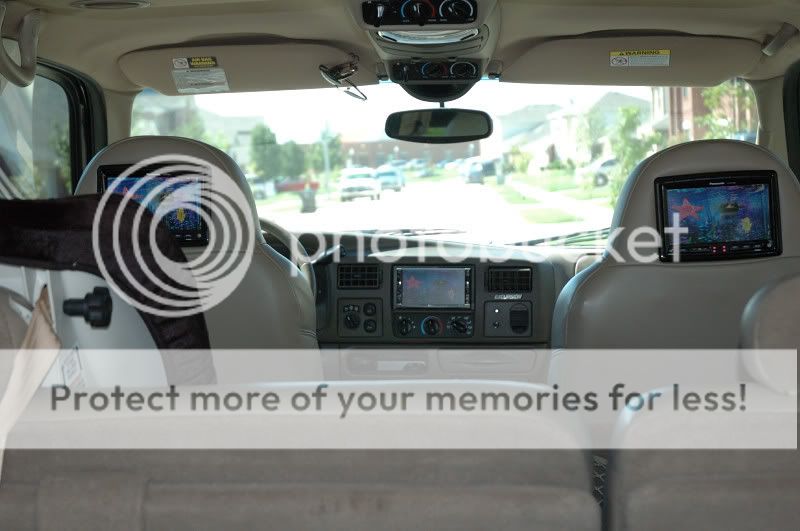 Ford excursion headrest monitors #10